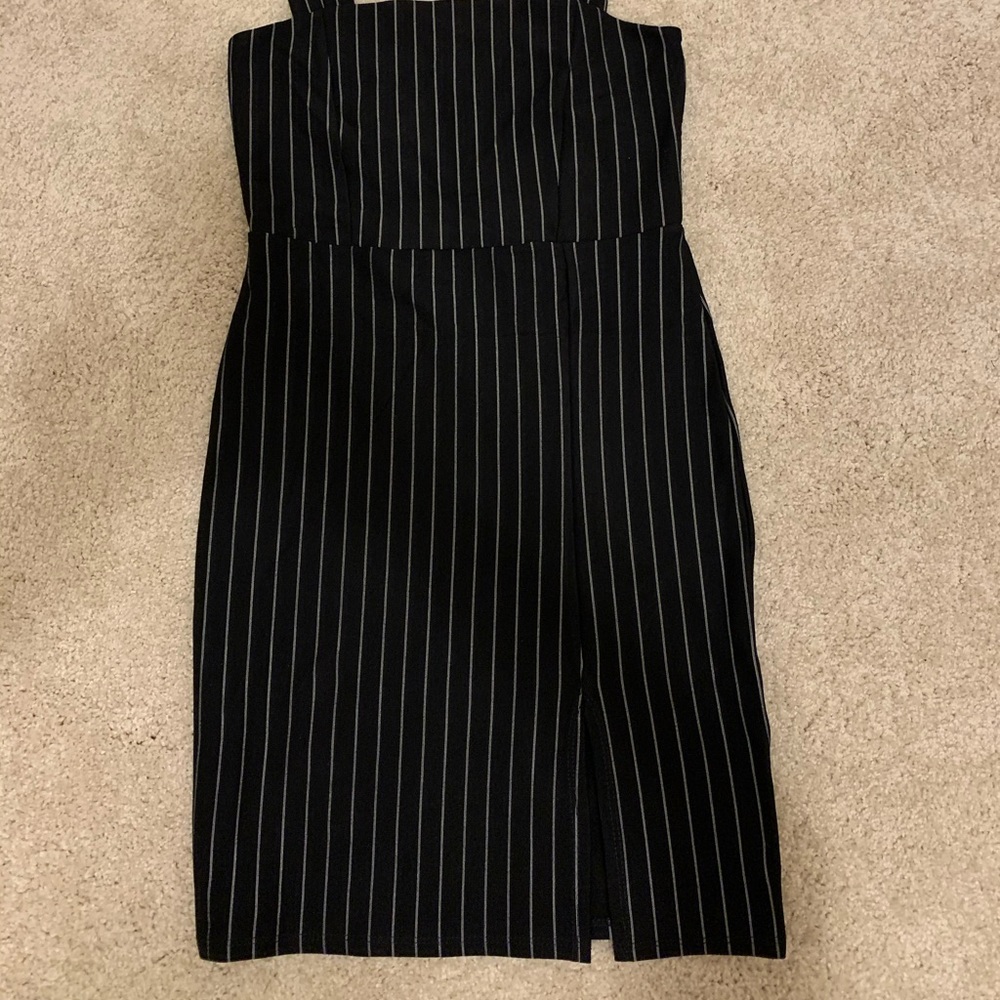 Pin striped dress